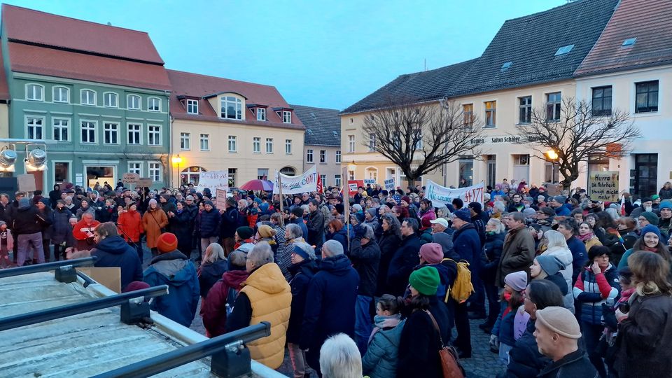 Fläming für Alle - Demo gegen Rechts in Bad Belzig