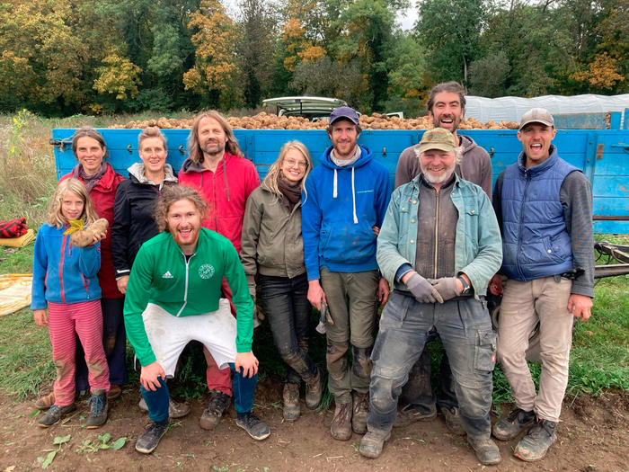 Die Solawi Fläming im ZEGG geht in ihr zweites Jahr... 